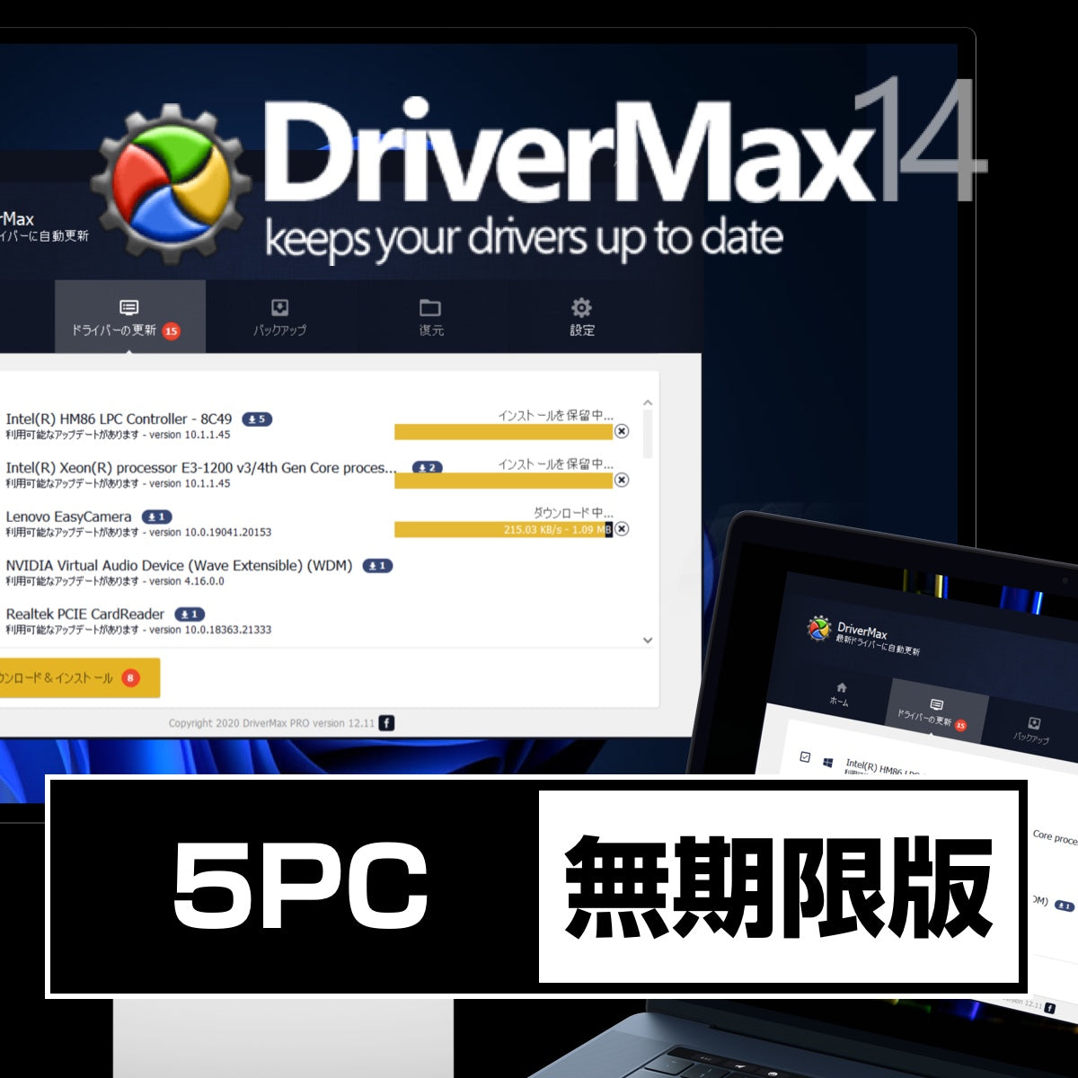 DriverMax 14 5PC 無期限版